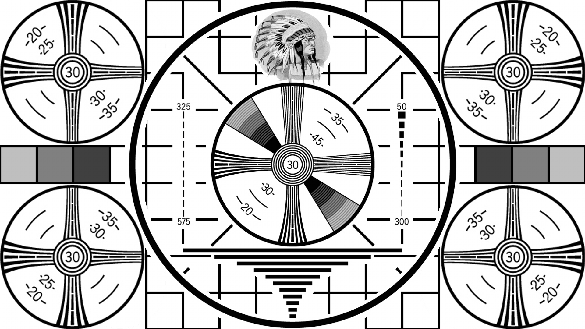 print head test pattern